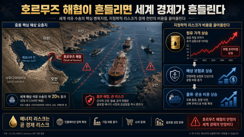 호르무즈 해협이 다시 불타오른다: 유조선 3척 피격이 세계 경제를 흔드는 이유