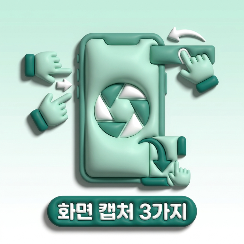 갤럭시 화면 캡처 방법 3가지, 버튼 스와이프 긴 화면 캡처 상황별 사용법