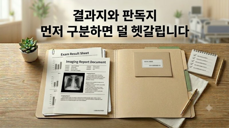부모님 CT·MRI 결과지와 판독지, 뭐가 다를까? 보호자가 먼저 구분할 5가지