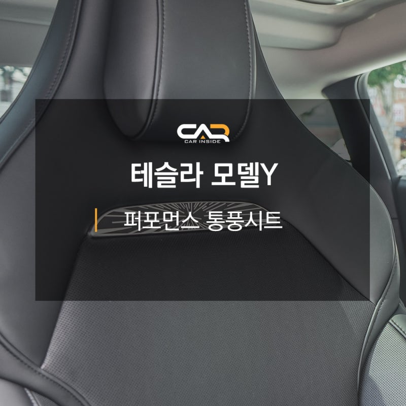 대구 테슬라 퍼포먼스 통풍시트, 후덥지근한 계절이 왔습니다~ - 수성구 카인사이드