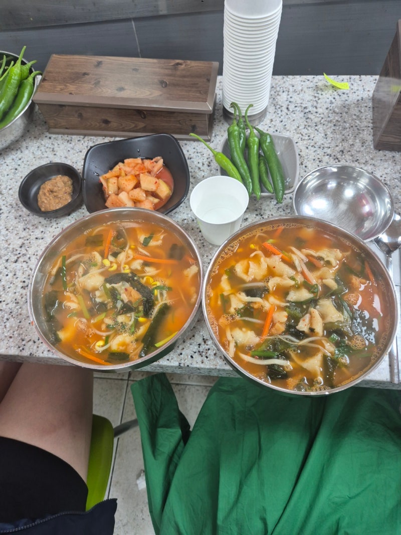 서문시장 칼국수 칼제비 맛집 엄마칼국수