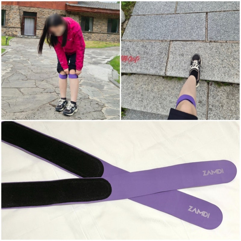 김남일이 추천하는 의료기기 잠디 국산 무릎보호대 백두산 등반시 써본 후기
