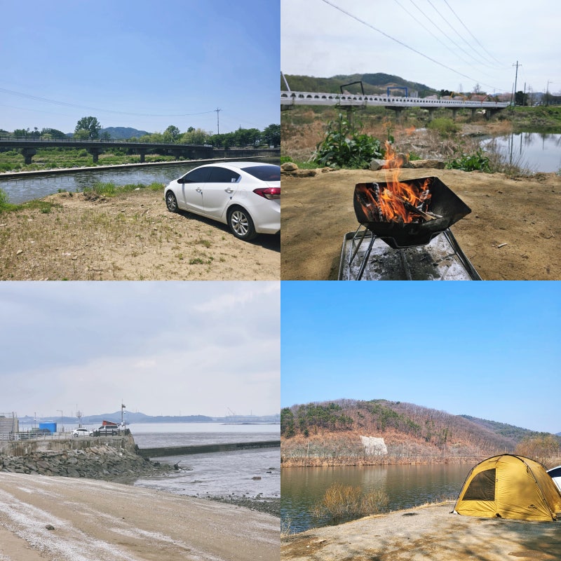 화장실 걱정 없는 경기도 노지캠핑 장소 BEST 4