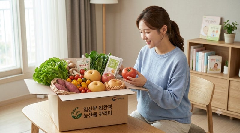 [임산부 친환경 농산물 꾸러미] 24만 원 지원 혜택, 신청 방법부터 지정 쇼핑몰 구매처까지 완....