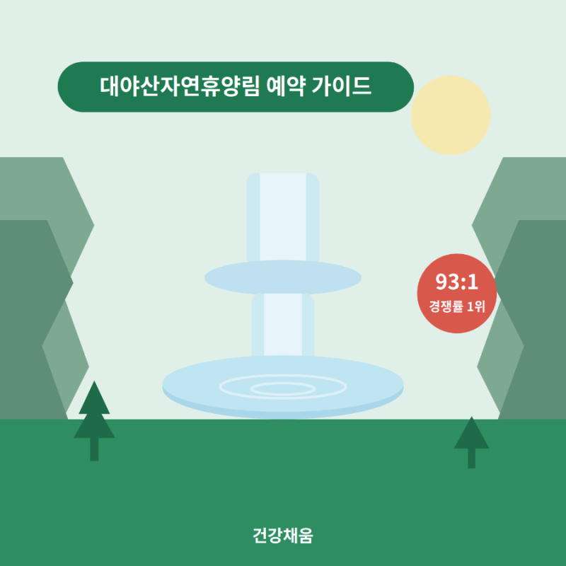 휴양림 10편 / 대야산자연휴양림 예약 방법 · 601호 요금 총정리 (경쟁률 93:1의 이유)