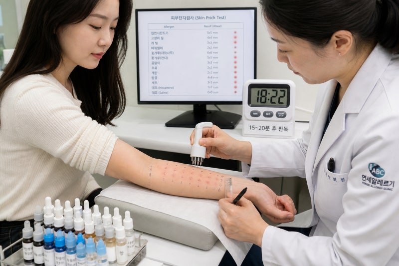 알레르기 검사 종류 mast 피부단자 차이, 나에게 맞는 검사와 실비 비용