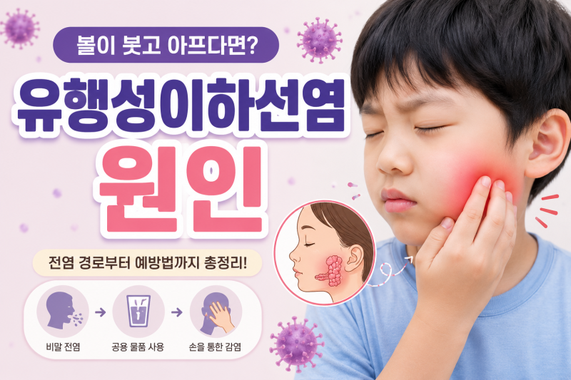 유행성 이하선염은 어떻게 감염될까? 원인과 전파경로 알아보기!