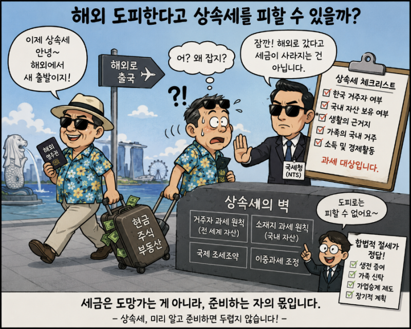 상속세 공포 마케팅, 부자들의 탈한국은 왜 가짜뉴스가 되었나