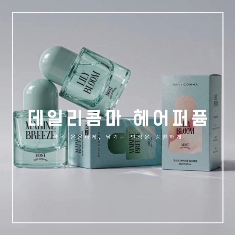 제품 리뷰｜다이소신상 헤어퍼퓸으로 향기로운 하루보내기, 데일리콤마 헤어퍼퓸