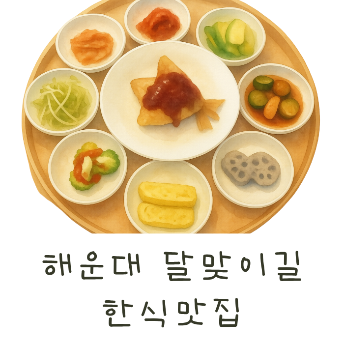 부산 현지인 해운대 달맞이길 맛집 오손한상 한식