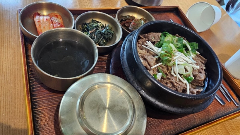 국립중앙박물관 경천사탑두레 후기 | 웨이팅은 빨랐지만 음식 나오기까지는 오래 걸렸다