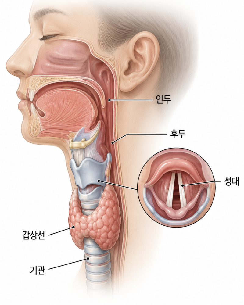 갑상선 수술 후 목소리가 변했어요. 언제 회복될까요?