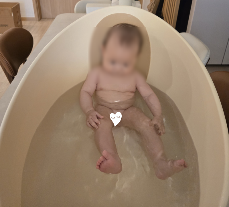 만 4개월 아기와 슈너글 디럭스 욕조 3달간 사용해본 후기(추천, 비추천)