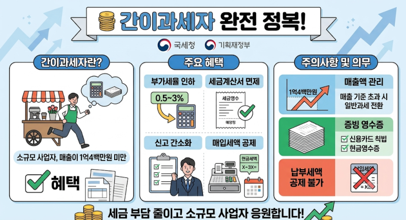 간이과세자 부가세 계산법과 업종별 부가가치율 총정리