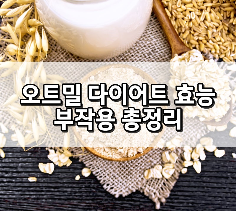 복합 탄수화물 '오트밀' 다이어트 효과 있을까? 효능, 부작용 총정리