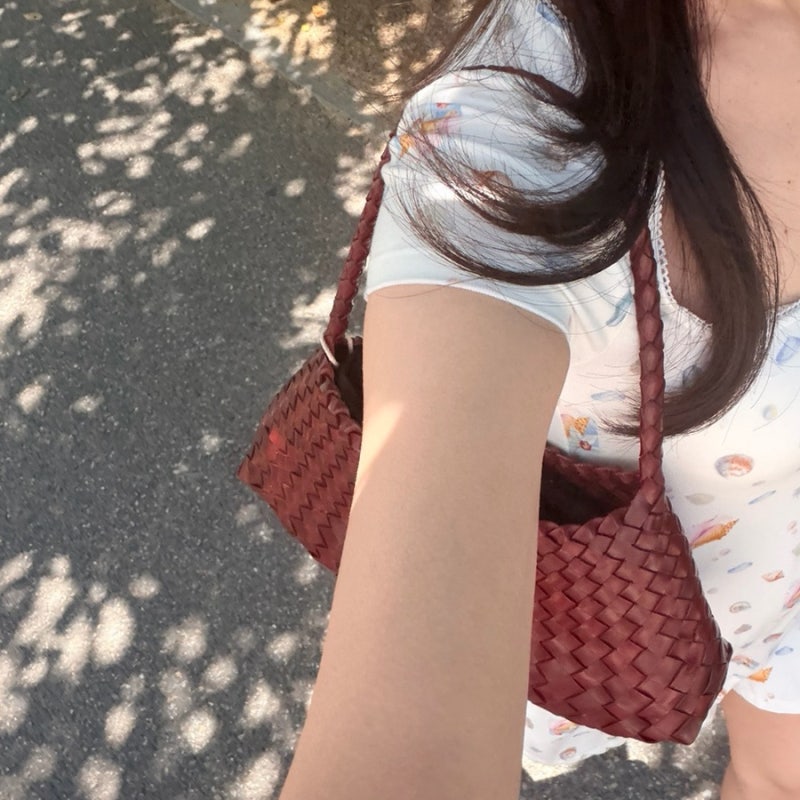 위빙백의 계절, 드래곤디퓨전 로잔나 보르도 구매후기 이너백 ㅣ 여름가방 추천