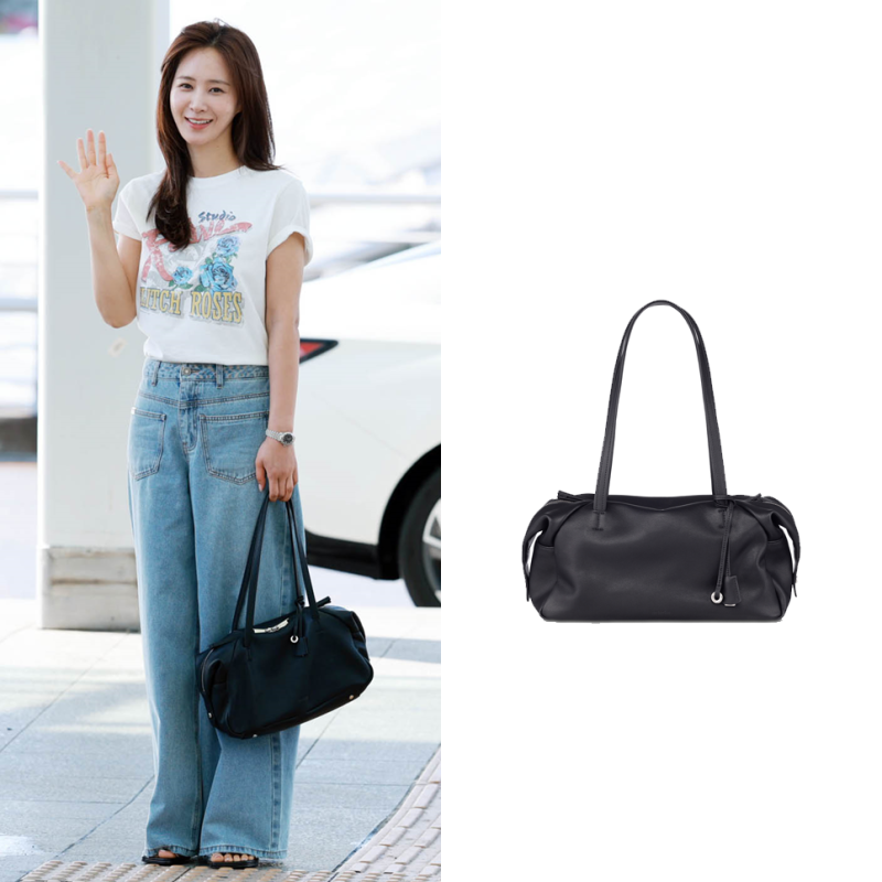 효리수 소녀시대 유리 공항패션 여름 여자가방 뭘까? 조이그라이슨 엘바백으로 완성한 바캉....