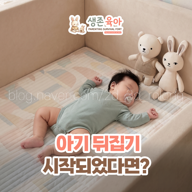 아기 뒤집기 지옥 시작되었다면? 소형 평수 안방의 구세주! 리포소홈 아기 안전 범퍼침대 하....