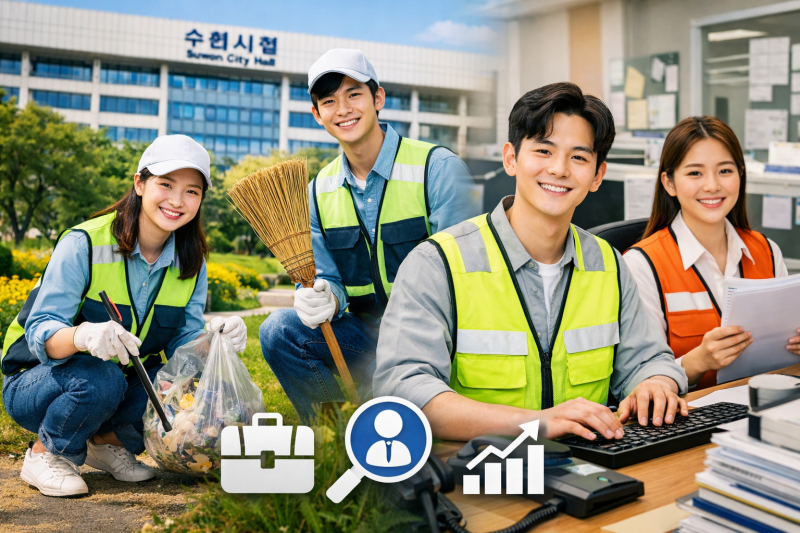 2026 수원시 하반기 새희망일자리사업(구 공공근로사업) 참여자 모집! 신청자격·급여·신청방....