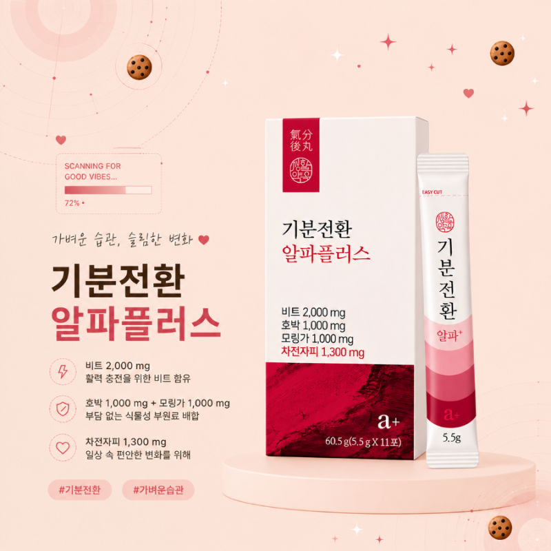 [내돈내산] 생활약속 기분전환 알파플러스 7일 솔직후기