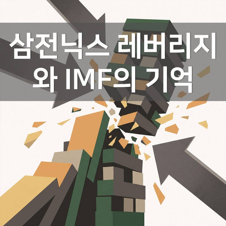 삼전닉스 <b>레버리지 ETF 폭락</b>이 소환하는 IMF 사태의 기억