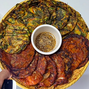 김치전 황금레시피 자꾸만 손이 가는 바삭한 스팸김치전
