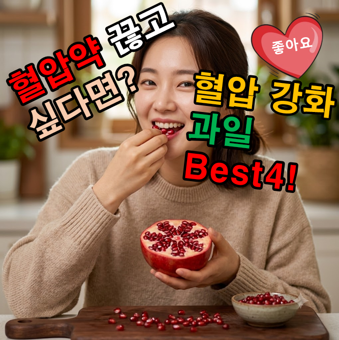 혈압약 끊고 싶다면? 천연 혈압 강하 과일 Best4!