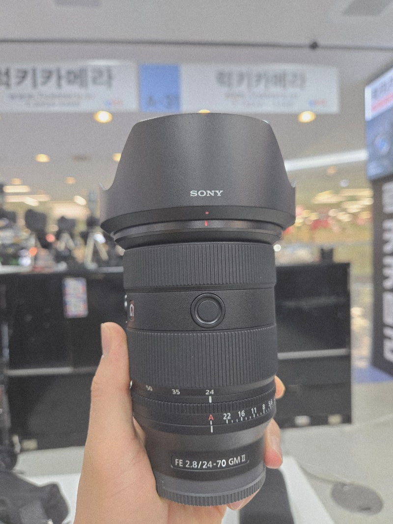 중고카메라사이트 럭키 카메라에서 소니 24-70gm2 구매 후기입니다