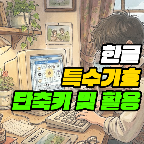 한글 특수기호 단축키 및 자주 사용하는 특수문자 등록 방법