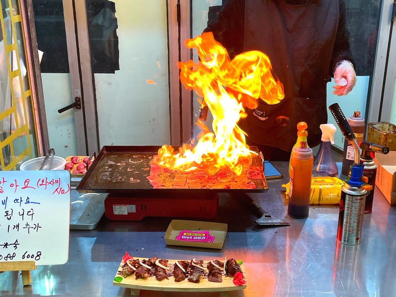 慶州中央市場夜市美食 慶州室內親子好去處
