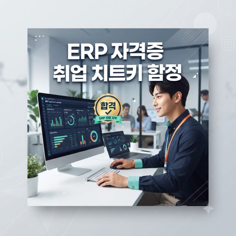 ERP 정보관리사 난이도 등급별 차이와 생산관리 취업의 숨겨진 장벽