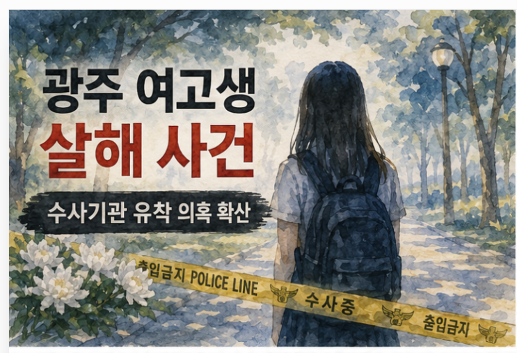 '단순 묻지마' 아니었다…광주 여고생 사건이 계획범죄로... 