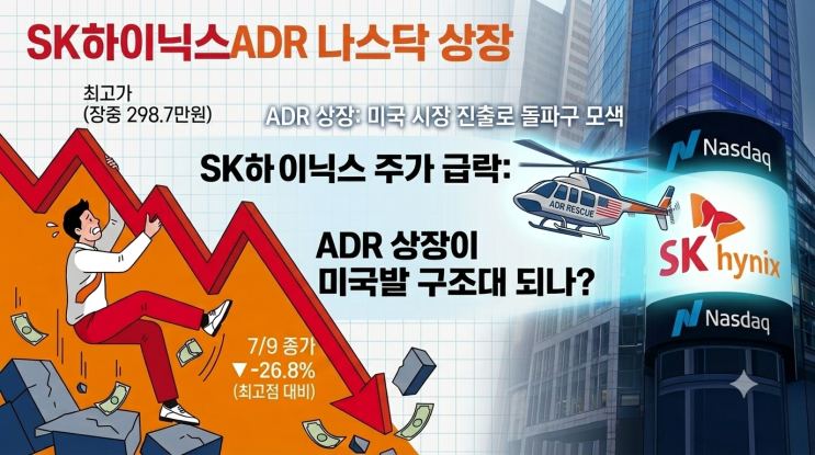 SK하이닉스 ADR 공모가 <b>149달러</b> 제시, 미국발 구조대 될까...... 