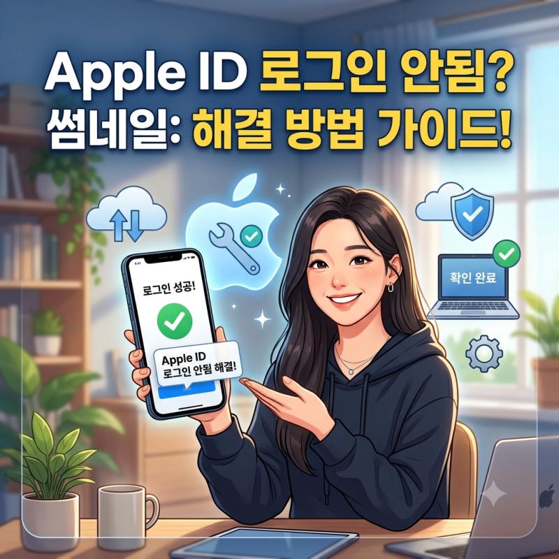 Apple ID 로그인 안됨 원인과 해결 방법