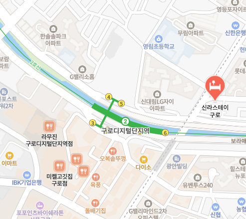 신라스테이 구로 카페 사진 3