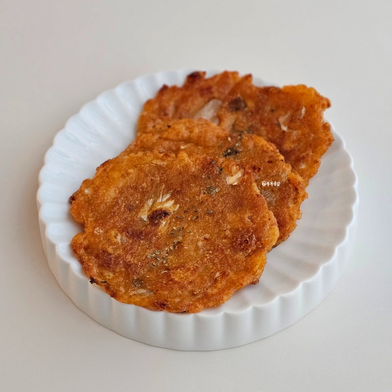 참치 김치전 바삭하게 레시피 김치부침개 반죽 만드는법