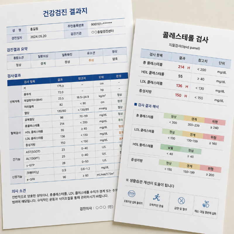 이상지질혈증이란? 원인부터 증상, 치료, 예방까지 총정리! 콜레스테롤 수치가 높다면 꼭 알....