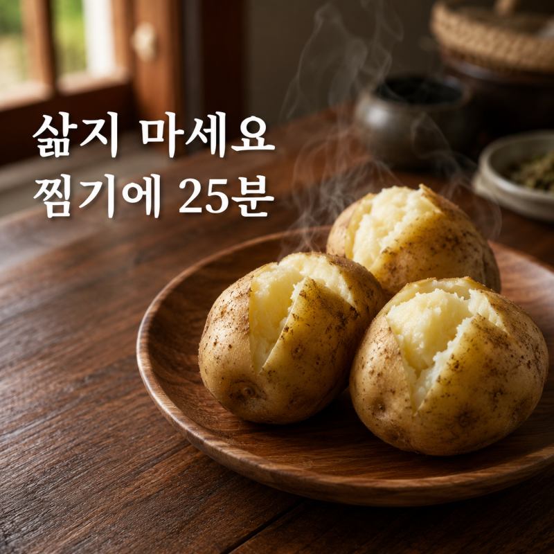 감자 삶지 마세요..찜기에 쪄야 보약 되는 이유 6가지, 조리법 하나로 영양소가 갈립니다