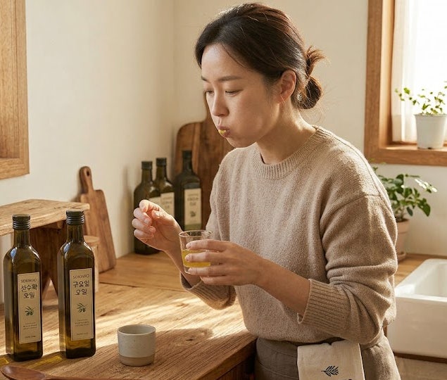 올리브오일 오일풀링 방법과 오일가글에 대한 이야기