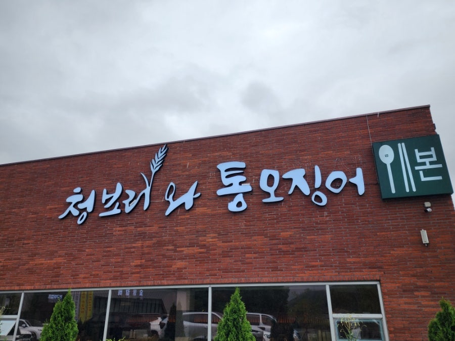 청보리와통오징어 사진 2