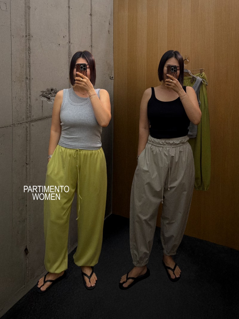 파르티멘토 우먼 성수 매장 & PWC 바지 후기 : 에브리데이 벌룬 조거 팬츠, 더블 웨이스트 하렘....