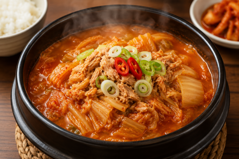참치김치찌개 맛있게 끓이는 법 | 혼밥 집밥 감칠맛 나는 참치김치찌개 황금레시피 & 숨토리....