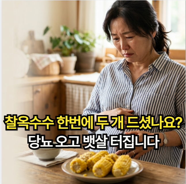 혈당 쇼크 부르는 옥수수 부작용 피하고 당뇨환자도 옥수수 효능 챙기는 법