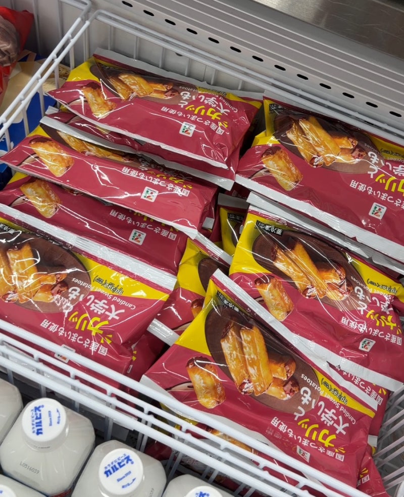 일본 후쿠오카 세븐일레븐 고구마맛탕 간식추천 야끼소바빵 메론빵