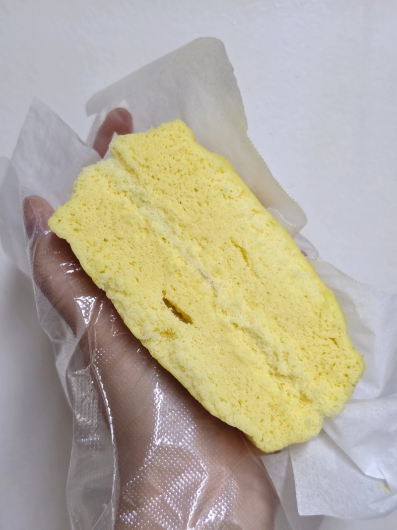 초간단 아기 쌀카스테라 빵 만들기(전자레인지/아기 간식, 등원전 아침)