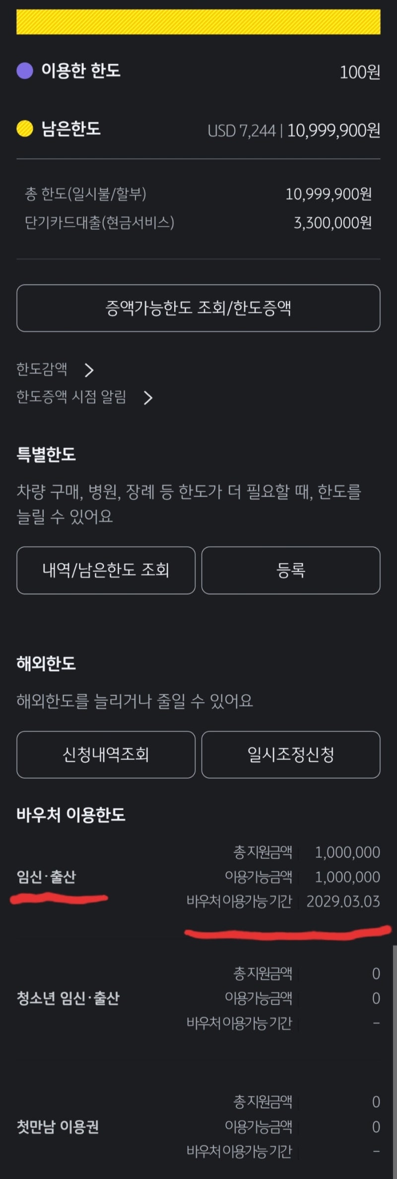 국민카드 국민행복카드 바우처신청 및 바우처잔액조회