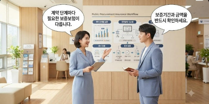 나라장터 보증보험 종류 어떻게 구분할까｜보증서 발급 절차와 실무 활용까지 한 번에 정리