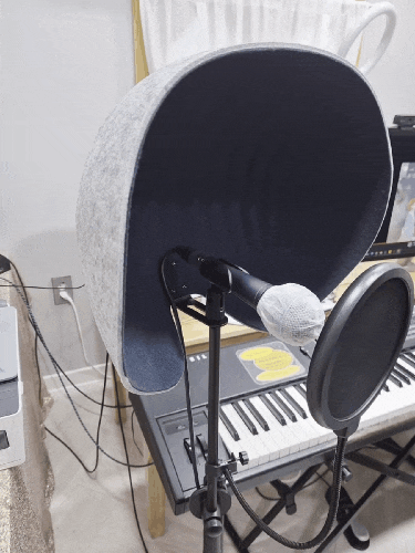 홈레코딩 퀄리티가 달라진 순간! 아리스노보 RF07 리플렉션 필터로 보컬 녹음 환경 업그레이....