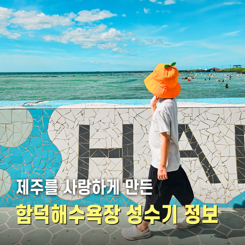 제주 함덕해수욕장 물놀이 추천 제주도 야경명소 볼거리