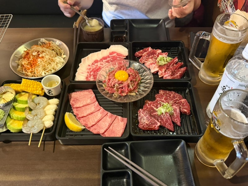 용인 명지대 맛집 생맥주 하이볼 맛집 야끼니꾸 소량 이자카야 2차